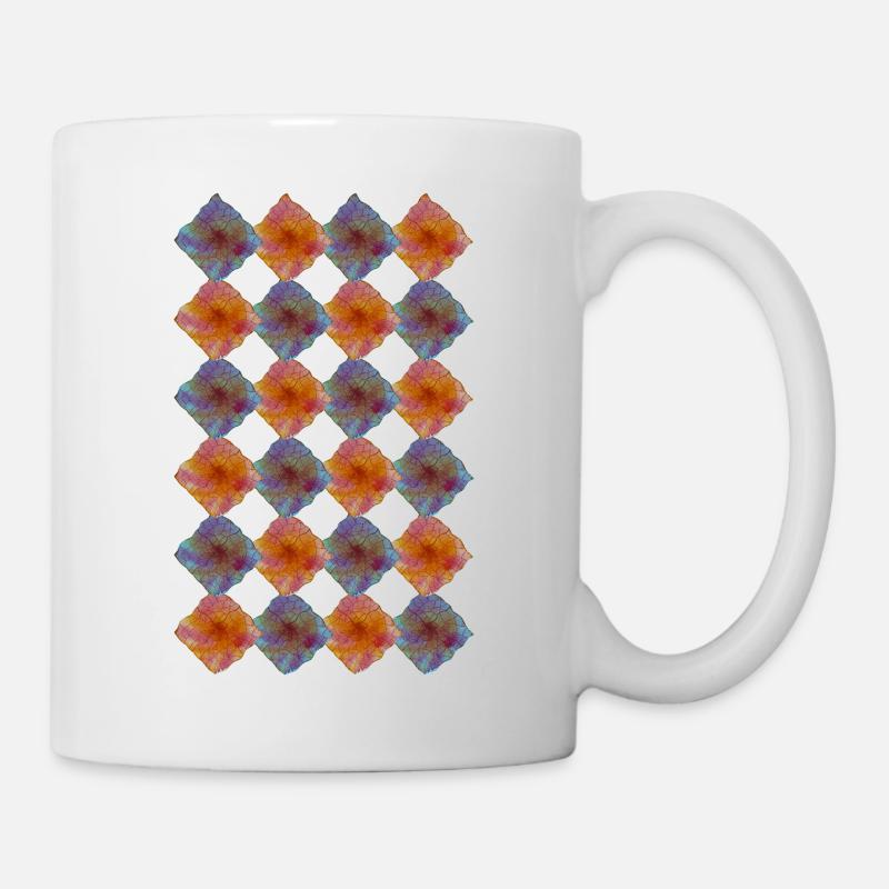 Jugendstil-Mosaik. - Tasse - Weiß