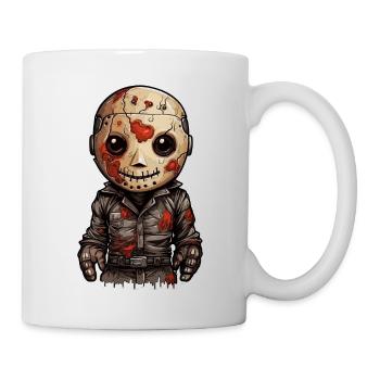 Kinder Jason Halloween - Tasse - Weiß - Rechts
