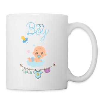 It's a boy - Tasse - Weiß - Rechts