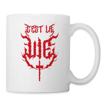 C'est la Vie - Mug blanc - blanc - Droite