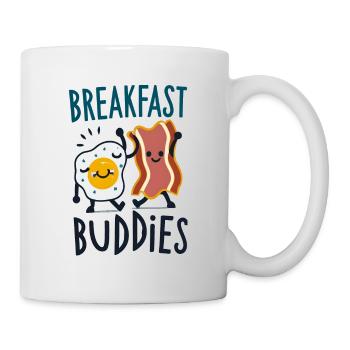 Breakfast Buddies - Tasse - Weiß - Rechts