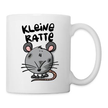 Ratte Klein - Tasse - Weiß - Rechts