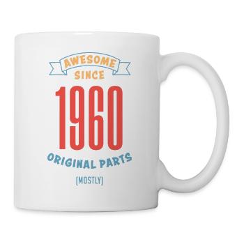 Awesome since 1960 - Tasse - Weiß - Rechts