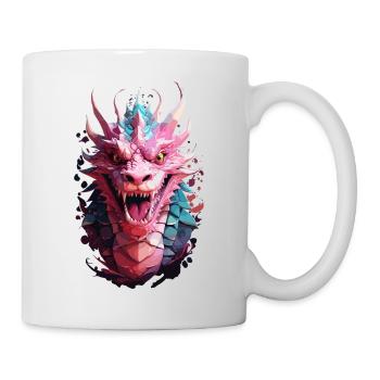 Dragon's Gloomy Gaze - Mug - white - Right