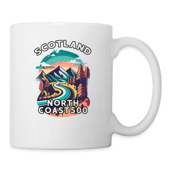 scotland nc500 - Mug - white - Right