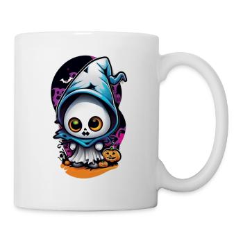 halloween- monstre et fantome - Mug blanc - blanc - Droite