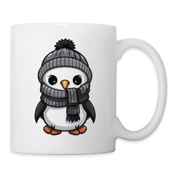 Penguin Winter Comic Cute - Mug - white - Right