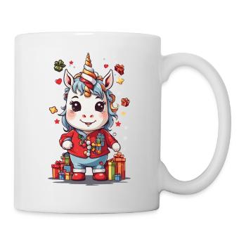 Magical Christmas Unicorn Unicorn at Christmas - Mug - white - Right