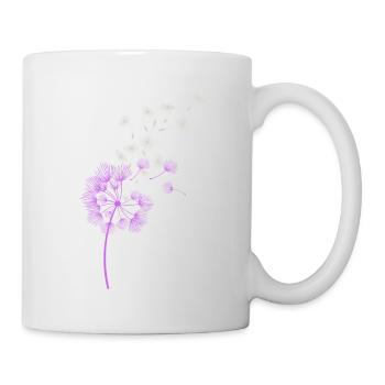 T Shirt blown away - Tasse - Weiß - Rechts