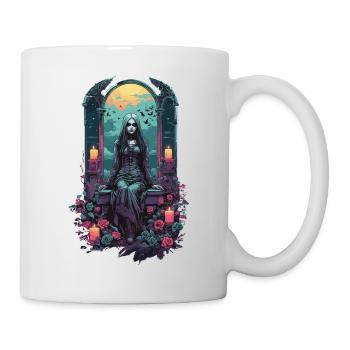 Occult Gothic Witch Magical Gloomy Halloween - Mug - white - Right