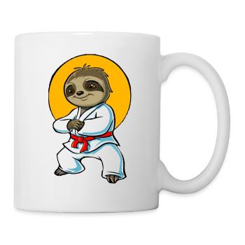 Cute Sport Sloth - Mug - white - Right