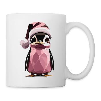 Pingouin de Noël - Mug blanc - blanc - Droite