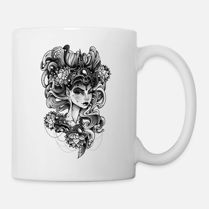 La nature du cœur - Mug blanc - blanc