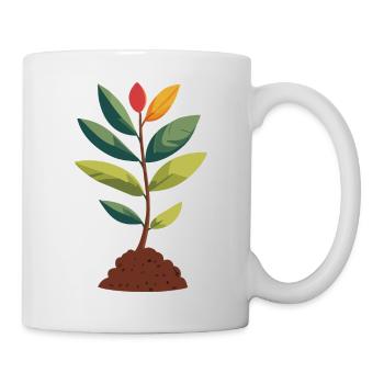 Planter - Mug blanc - blanc - Droite