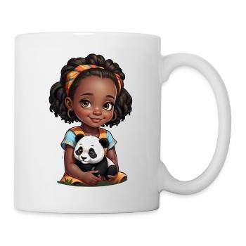 Idée Cadeau Panda Enfant - Mug blanc - blanc - Droite
