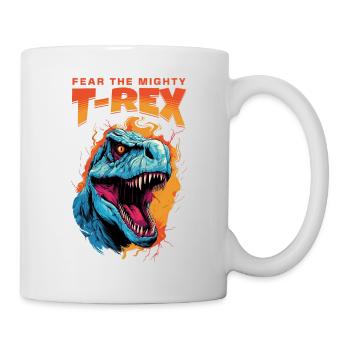 T-Rex Dinosaur Dino Tyrannosaurus Rex Vintage - Mug - white - Right