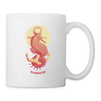 The Seahorse club (version 1) - Mug blanc - blanc - Droite