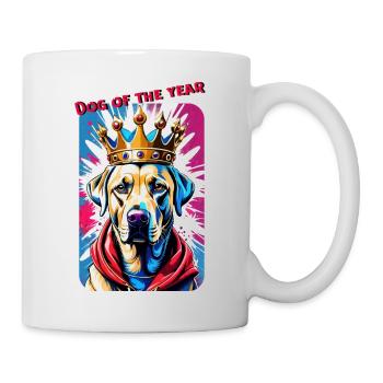 Chien de l’année 2 - Mug blanc - blanc - Droite