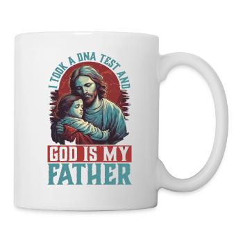 I Took A DNA Test And God Is My Father 31 - Tasse - Weiß - Rechts