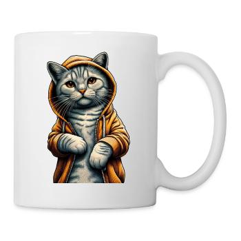 Kitten The Rapper - Mug - white - Right