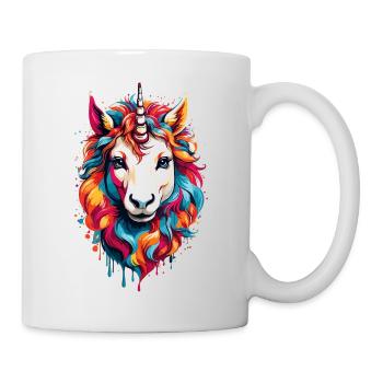 Colorful Horse: Unicorn Pony Magic - Mug - white - Right