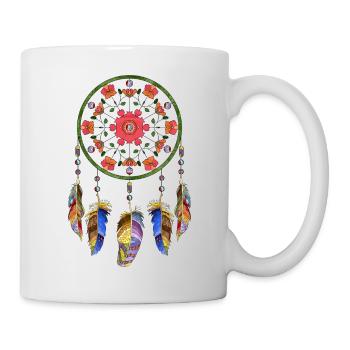 Traumfänger - Tasse - Weiß - Rechts