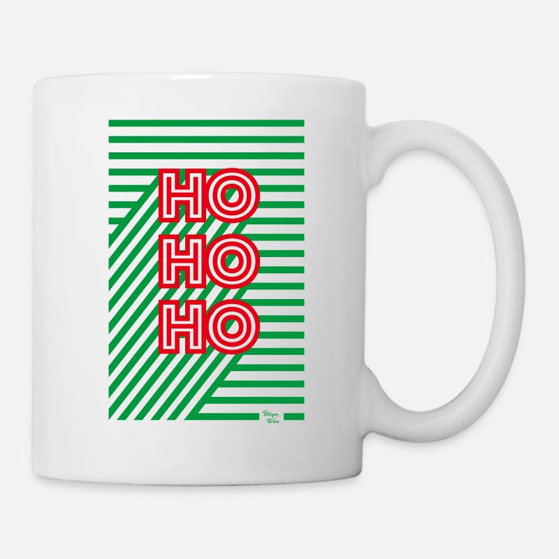Ho Ho Ho - Plakativ - Tasse - Weiß