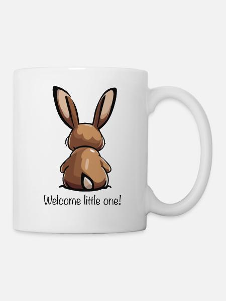 Willkommen Kleiner - Tasse - Weiß