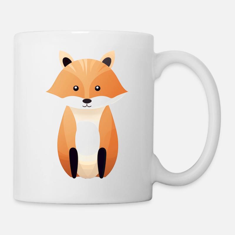 Cute Animal - Tasse - Weiß
