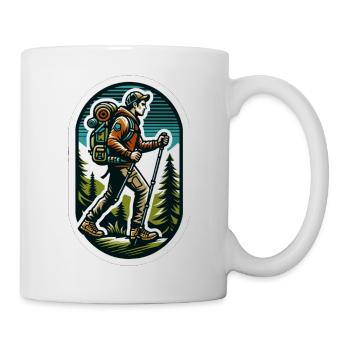 Wanderlust Adventure - Tasse - Weiß - Rechts