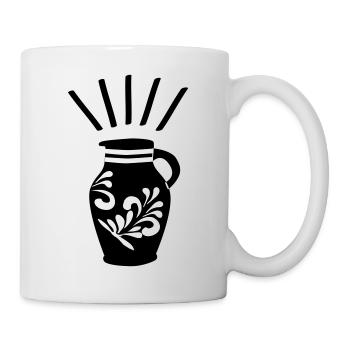 Bembel Heiliger Gral - Das Frankfurter Original - Tasse - Weiß - Rechts