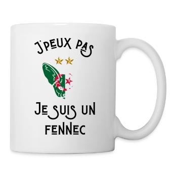 je Ne peux pas je suis un fennec algérien - Mug blanc - blanc - Droite