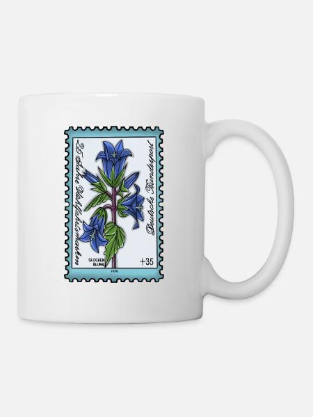Campanule - Mug blanc - blanc