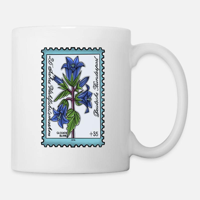 Glockenblume - Tasse - Weiß
