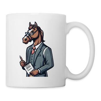 Cute Horse Teacher - Mug - white - Right