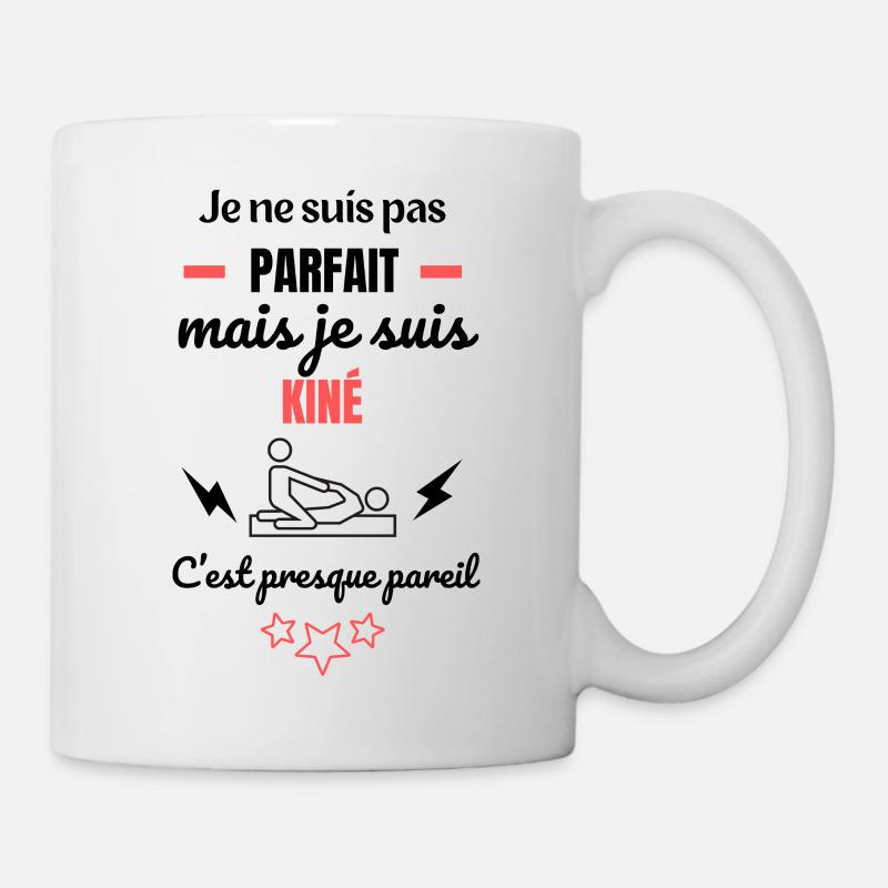 kiné / Kinésithérapeute / ostéopathe - Mug blanc - blanc