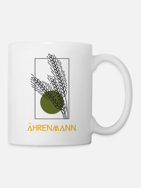 Ährenmann - Tasse - Weiß