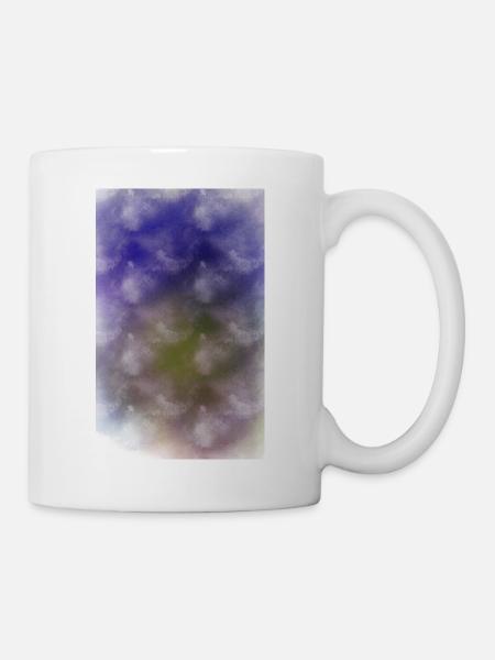 Engel und Himmel - Tasse - Weiß