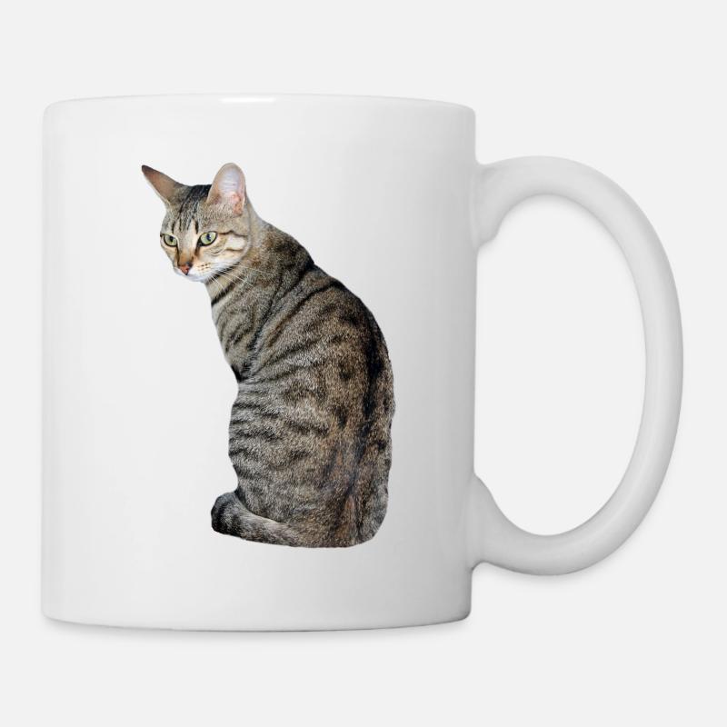 Chat, Chaton, Chat Tigre - Mug blanc - blanc