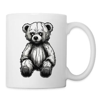Teddybär / Kuscheltier / Stofftier / Geschenkidee - Tasse - Weiß - Rechts