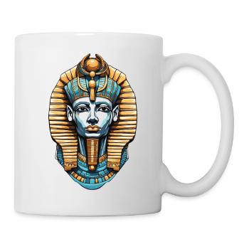 Ägypten / Pharao / Mumien / Hieroglyphen / Sphinx - Tasse - Weiß - Rechts