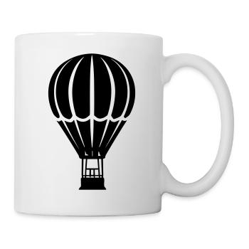 Luftballon - Tasse - Weiß - Rechts