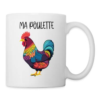Ma poulette - Poule - Nature - Mug blanc - blanc - Droite