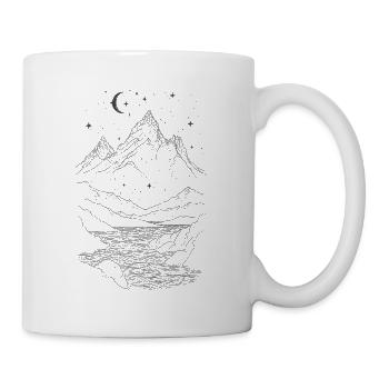 Moon peak - Mug - white - Right