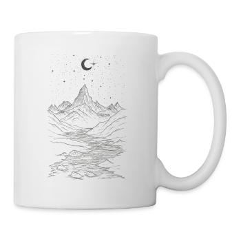 Pic élevé - Mug blanc - blanc - Droite