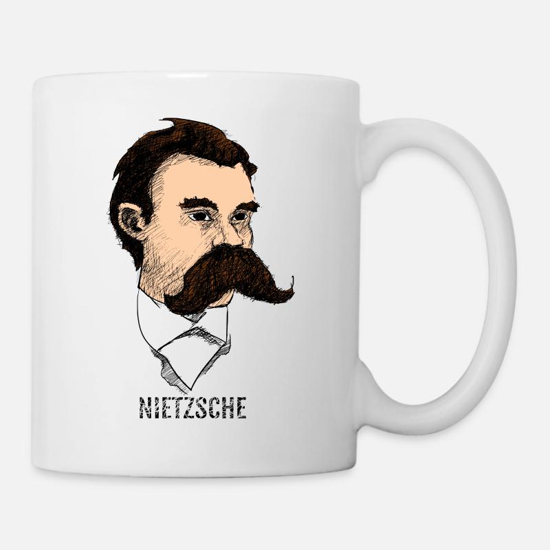 Nietzsche - Tasse - Weiß