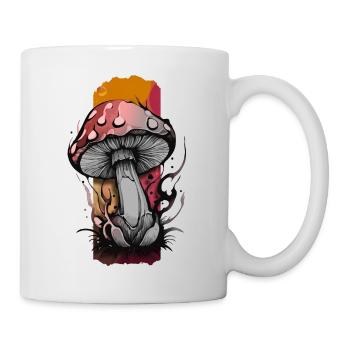 Woodland Gem: Spotted Mushroom - Mug - white - Right