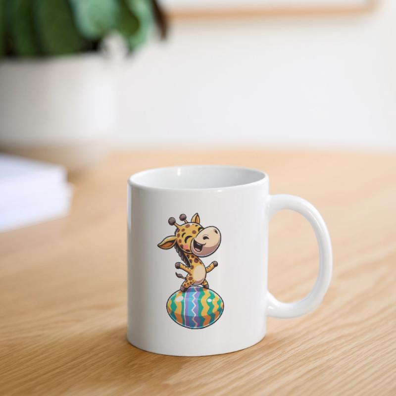 Easter Giraffe Dances, Dancer Egg Mug