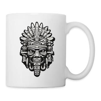 Mayan / High Culture / Peru / Mayan Calendar / Motif - Mug - white - Right
