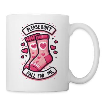 Please Don't Fall For Me Medical Nurse Valentines - Mug - white - Right